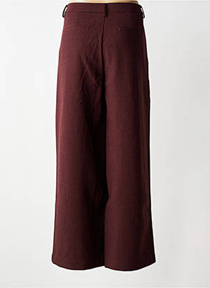 Pantalon large tissage popeline taille normale violet NÜ femme