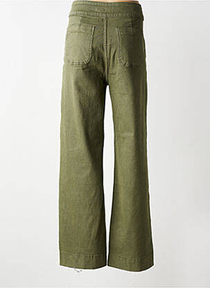 Jeans coupe large stretch taille normale vert TIFFOSI femme