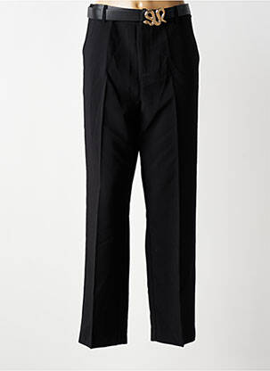 Pantalon droit stretch taille normale noir CREAM femme