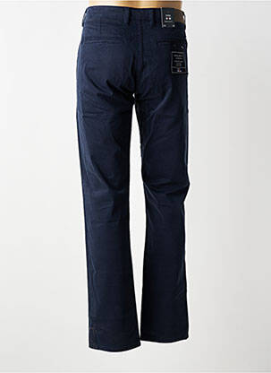 Pantalon chino stretch taille normale bleu FQ1924 homme