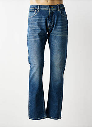 Jeans coupe droite fermeture boutonnée sur le devant taille normale bleu FREEMAN T.PORTER homme