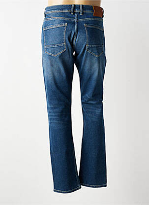 Jeans coupe droite fermeture boutonnée sur le devant taille normale bleu FREEMAN T.PORTER homme
