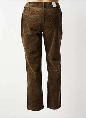 Pantalon droit stretch taille normale marron NO EXCESS homme