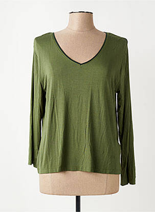 T-shirt manches longues manches longues vert LA FIANCÉE femme