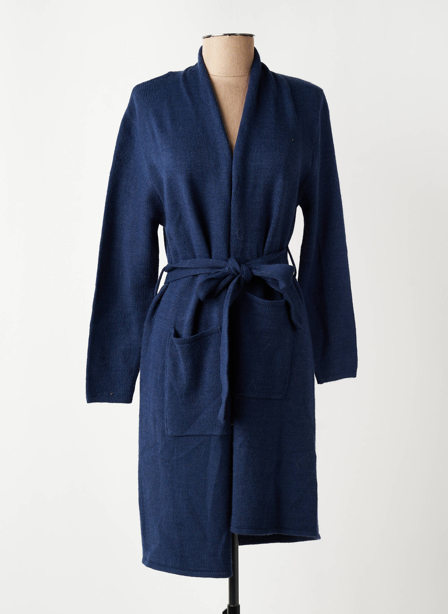 Gilet manches longues stretch bleu TIFFOSI femme