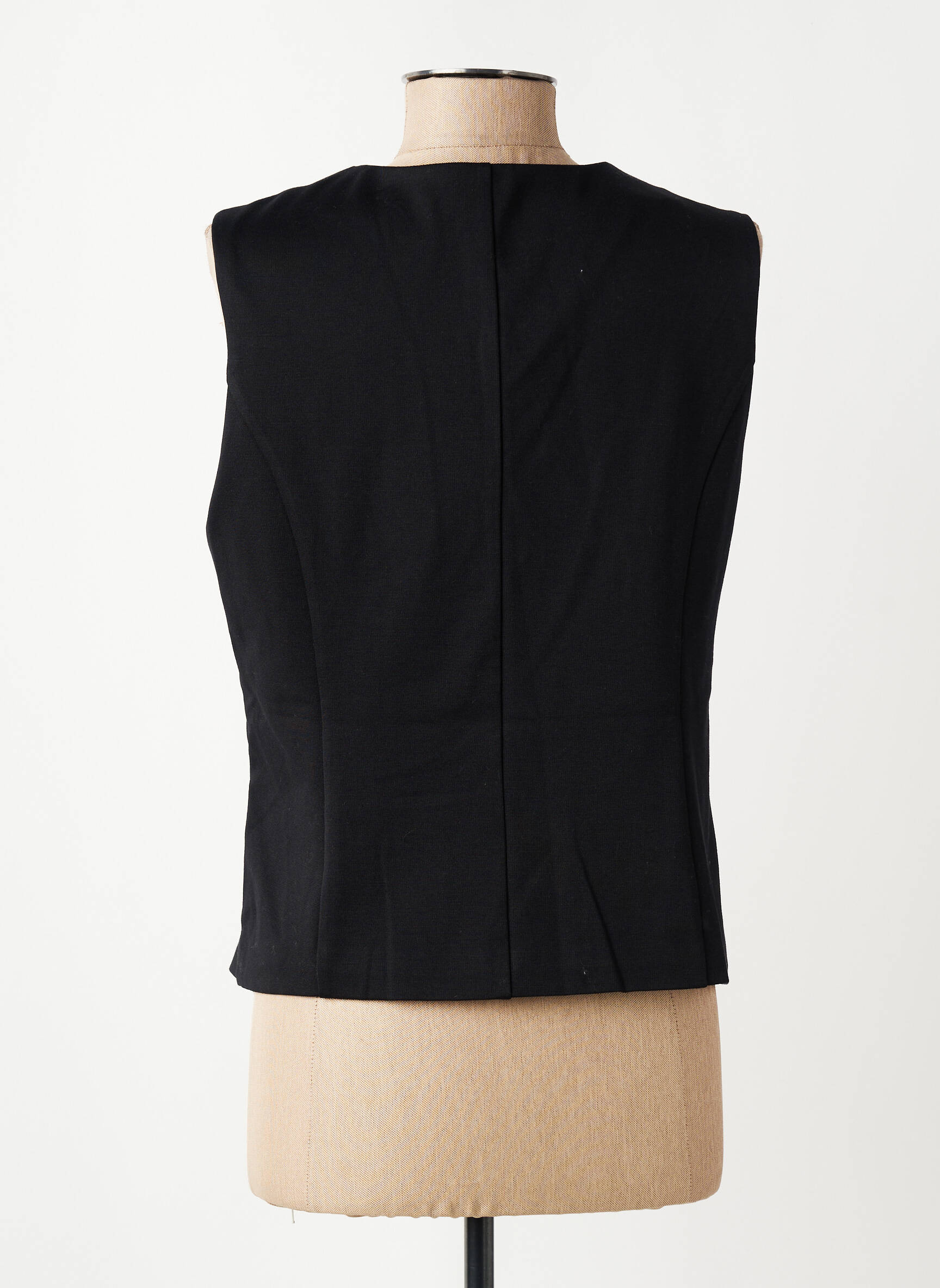 Top stretch sans manche noir CREAM femme