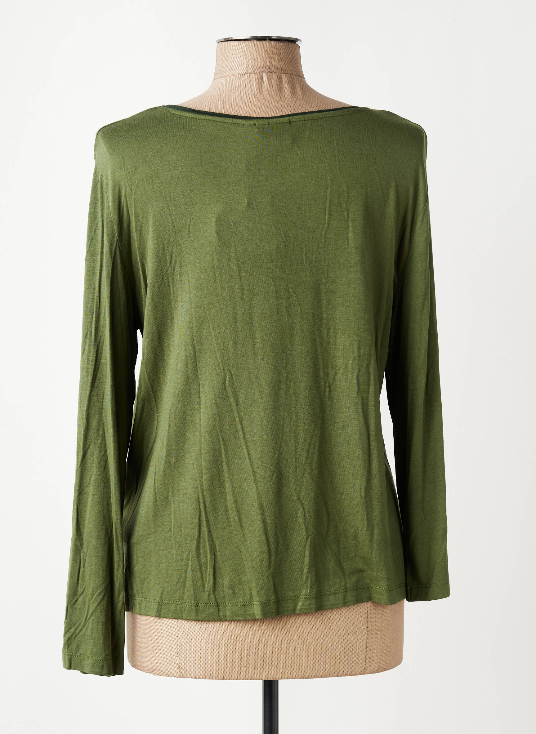 T-shirt manches longues manches longues vert LA FIANCÉE femme