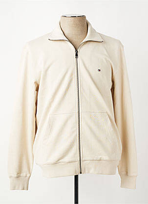 Veste casual coupe droite beige TOMMY HILFIGER homme
