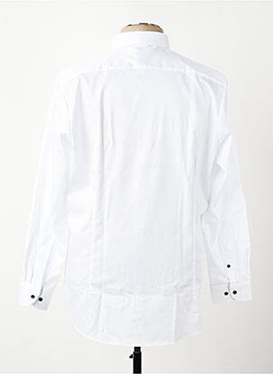 Chemise manches longues coupe droite blanc OLYMP homme