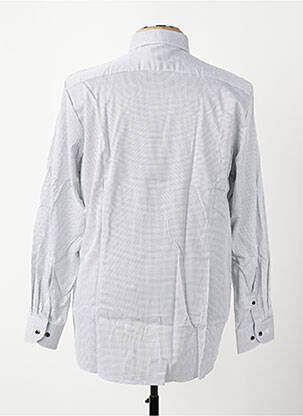Chemise manches longues imprimé fantaisie blanc OLYMP homme