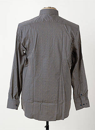 Chemise manches longues imprimé fantaisie noir OLYMP homme
