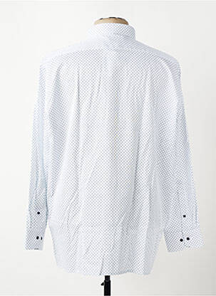 Chemise manches longues imprimé fantaisie blanc OLYMP homme