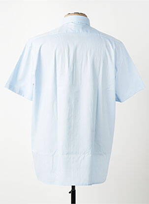 Chemise manches courtes coupe droite bleu OLYMP homme