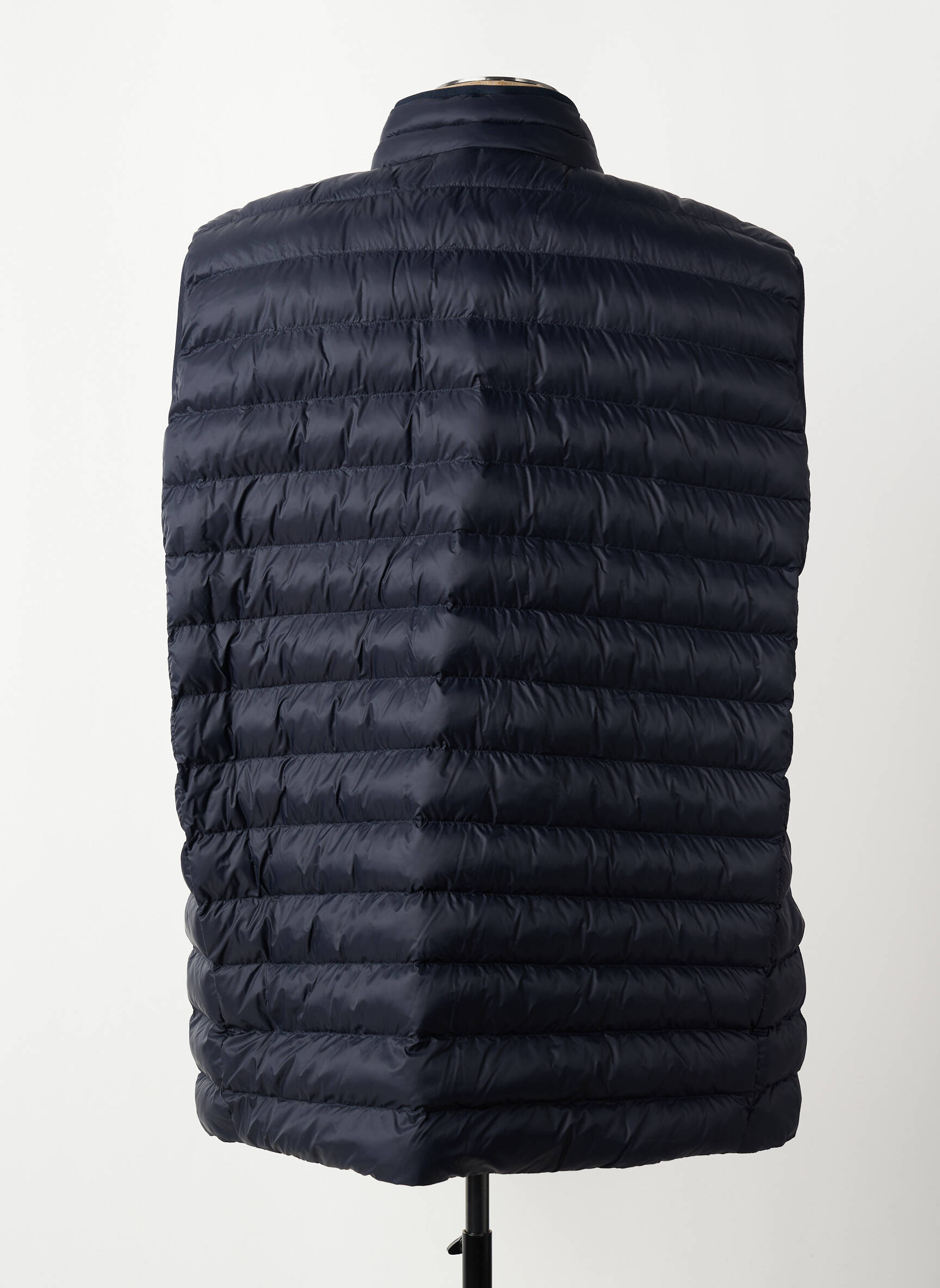 Doudoune fermeture zippée sur le devant sans capuche bleu TOMMY HILFIGER homme