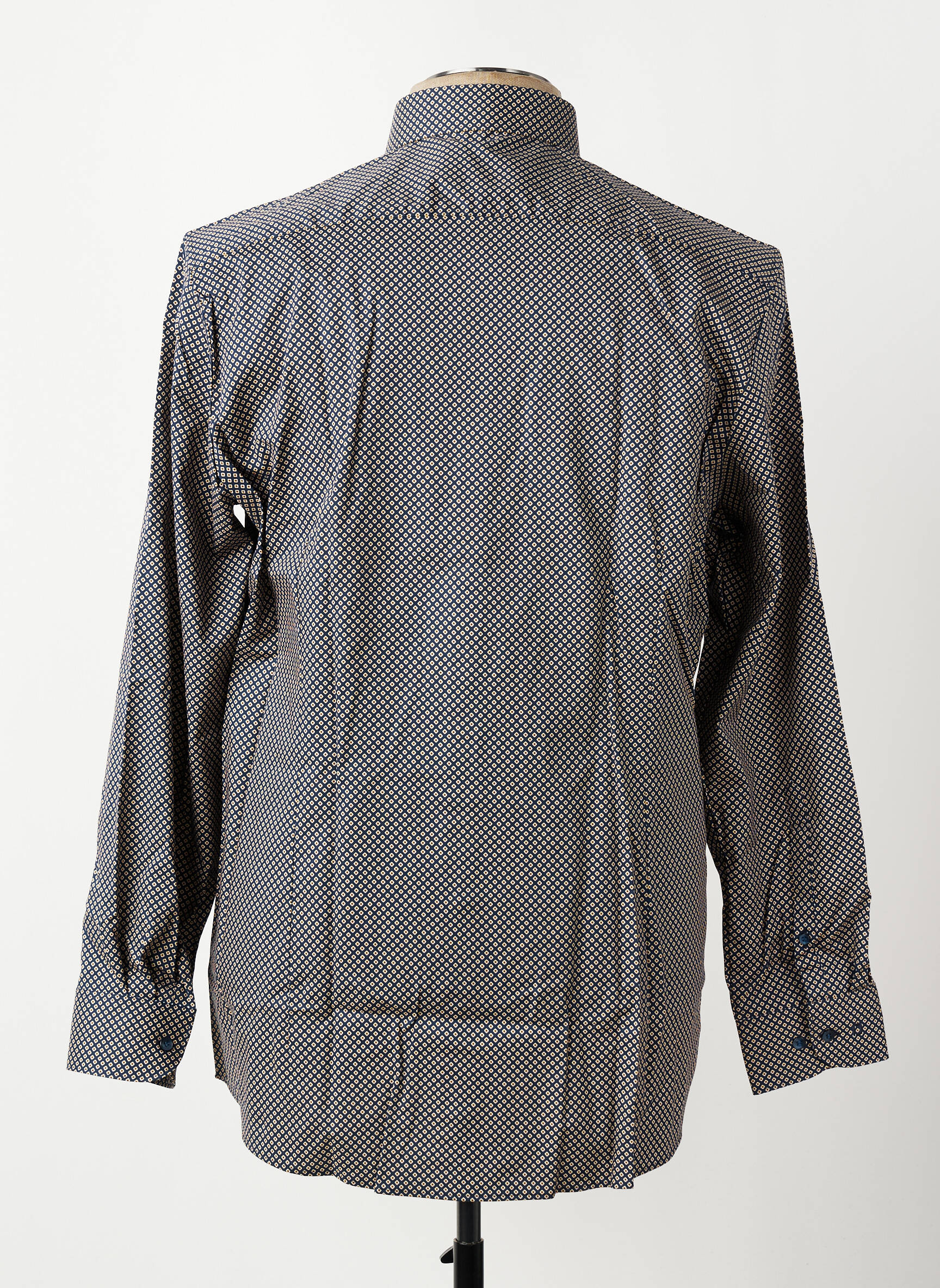 Chemise manches longues imprimé fantaisie noir OLYMP homme