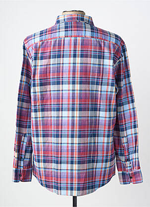 Chemise manches longues coupe droite bleu OLYMP homme