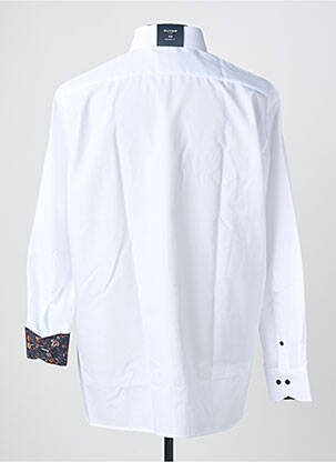 Chemise manches longues coupe droite blanc OLYMP homme