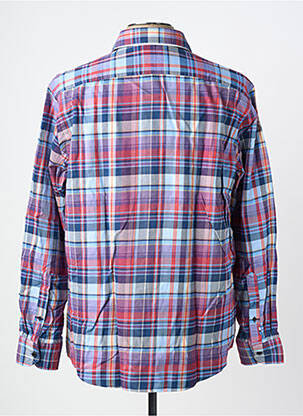 Chemise manches longues coupe droite bleu OLYMP homme
