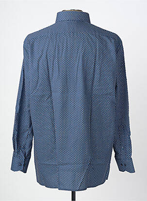 Chemise manches longues imprimé fantaisie bleu OLYMP homme