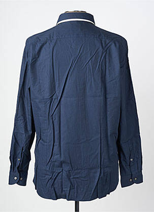Chemise manches longues coupe droite bleu OLYMP homme