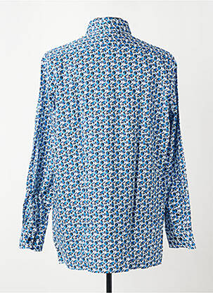 Chemise manches longues coupe cintrée bleu OLYMP homme