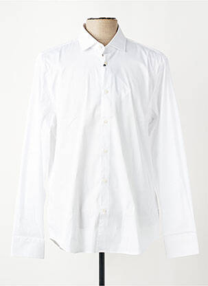 Chemise manches longues coupe cintrée blanc TOMMY HILFIGER homme