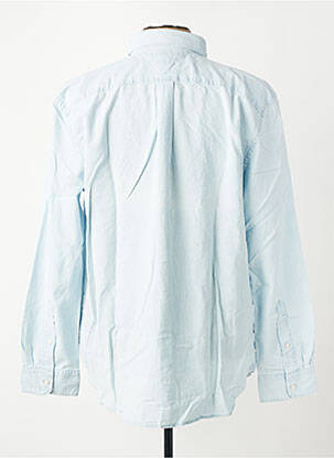 Chemise manches longues poches bleu TOMMY HILFIGER homme