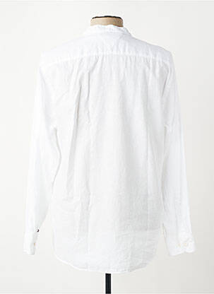 Chemise manches longues coupe cintrée blanc TOMMY HILFIGER homme