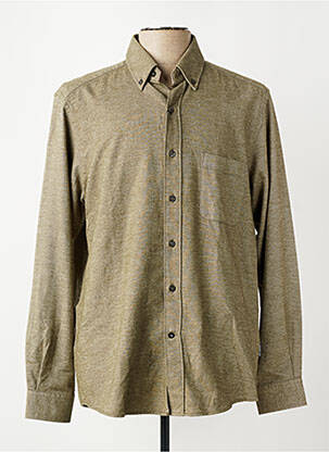 Chemise manches longues poches vert DANIEL HECHTER homme