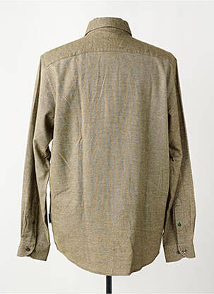Chemise manches longues poches vert DANIEL HECHTER homme