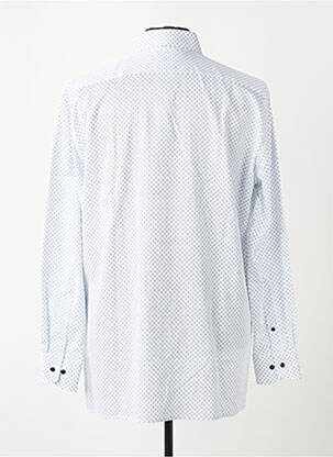 Chemise manches longues poches bleu OLYMP homme