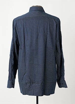 Chemise manches longues imprimé fantaisie bleu OLYMP homme