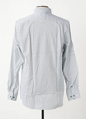 Chemise manches longues imprimé fantaisie vert OLYMP homme