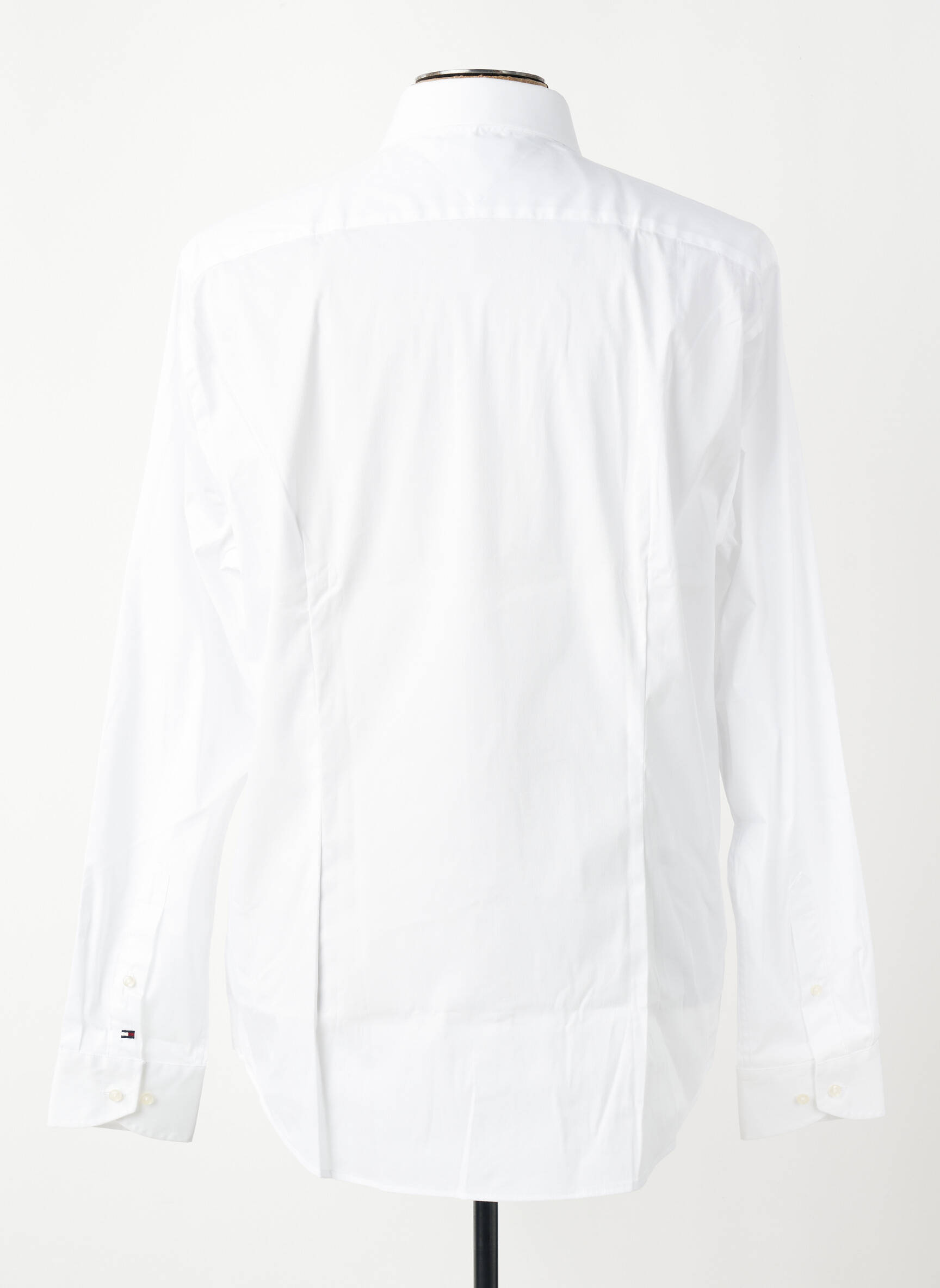 Chemise manches longues coupe cintrée blanc TOMMY HILFIGER homme