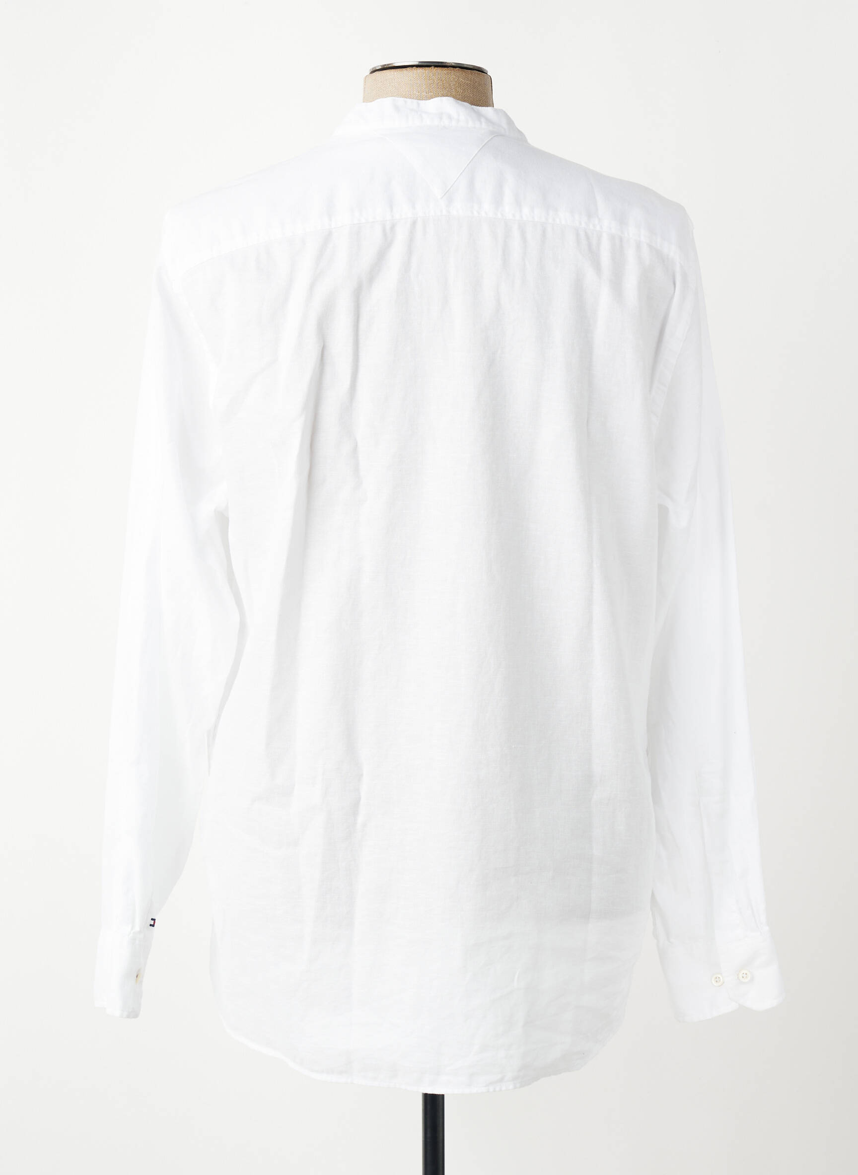 Chemise manches longues coupe cintrée blanc TOMMY HILFIGER homme