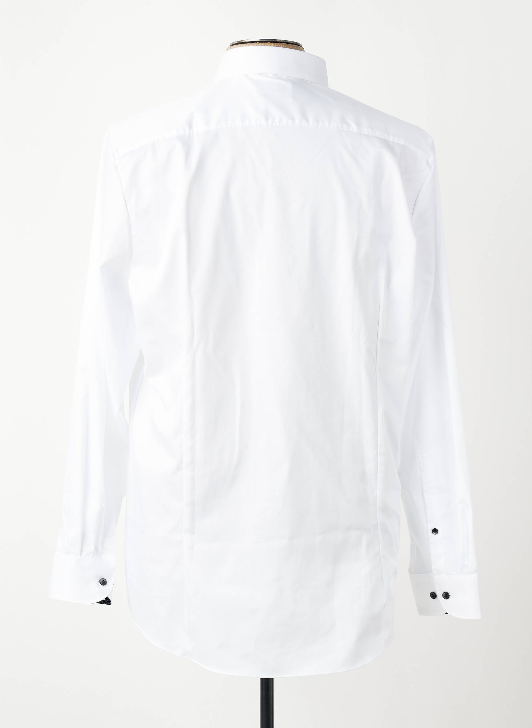 Chemise manches longues coupe cintrée blanc OLYMP homme