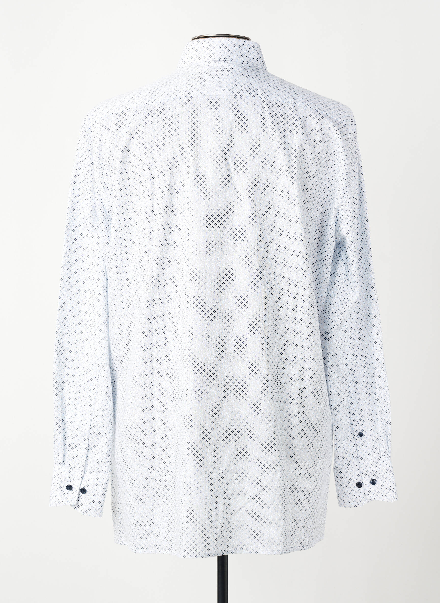 Chemise manches longues poches bleu OLYMP homme