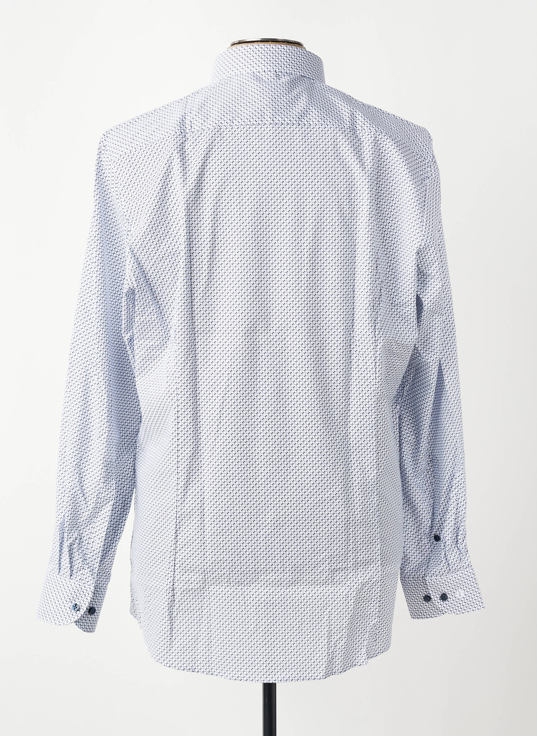 Chemise manches longues imprimé fantaisie violet OLYMP homme