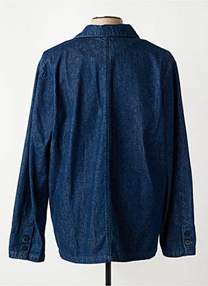 Veste casual fermeture boutonnée sur le devant bleu SAINT JAMES homme