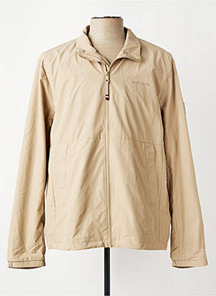 Coupe-vent manches longues sans capuche beige TOMMY HILFIGER homme