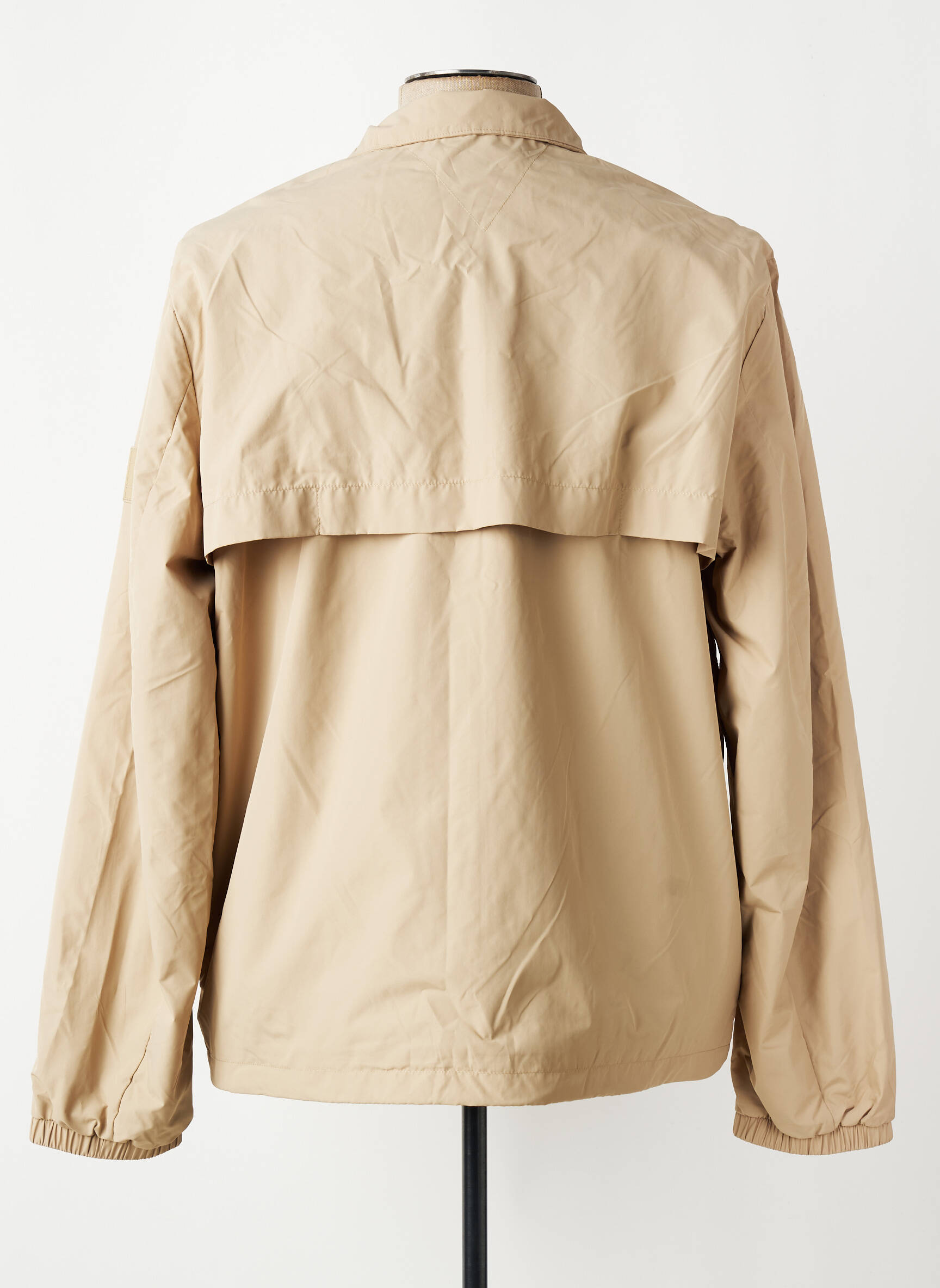 Coupe-vent manches longues sans capuche beige TOMMY HILFIGER homme