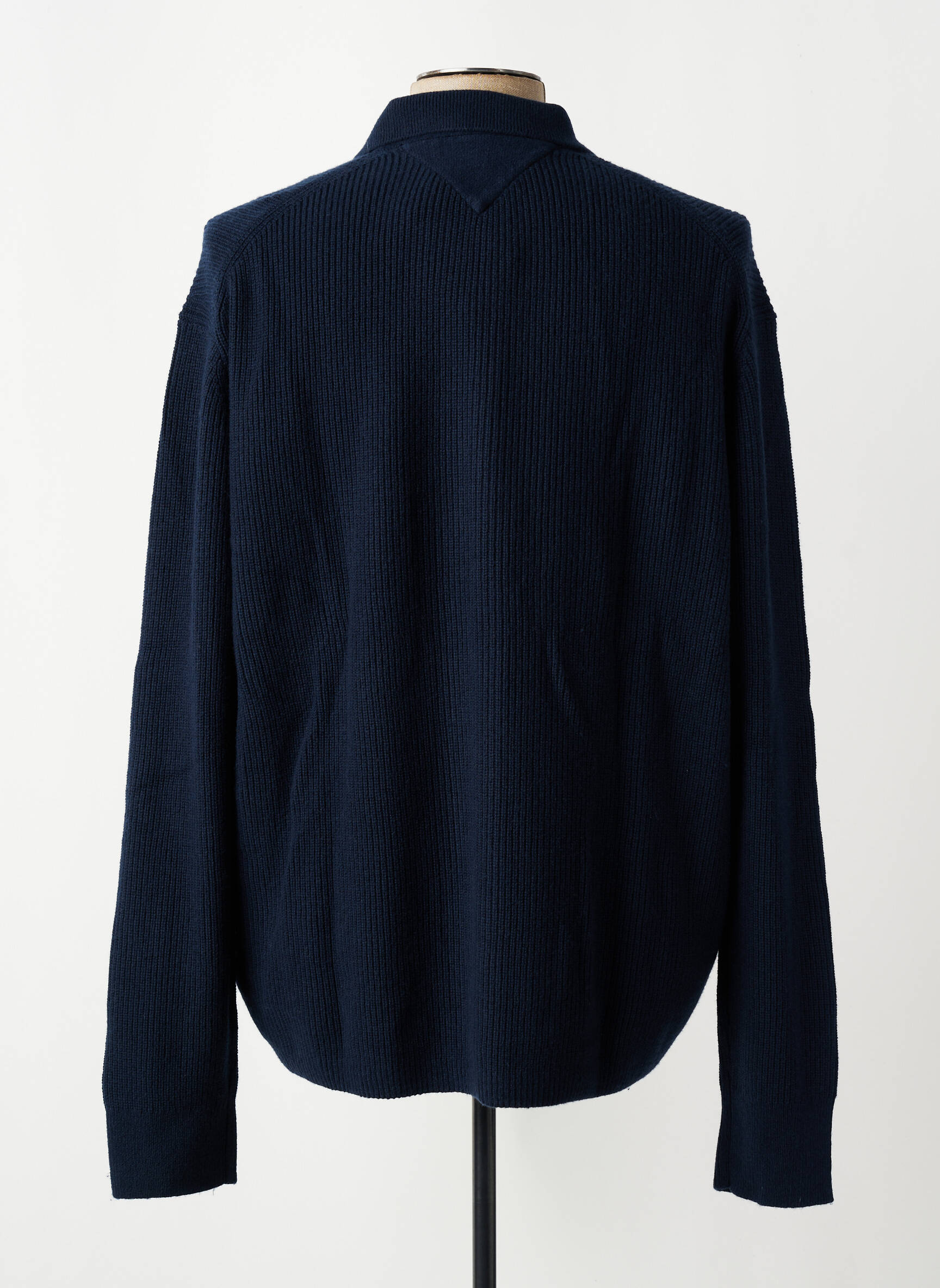 Gilet manches longues fermeture boutonnée sur le devant bleu TOMMY HILFIGER homme