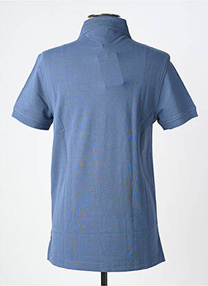 Polo stretch manches courtes bleu fonce TOMMY HILFIGER homme