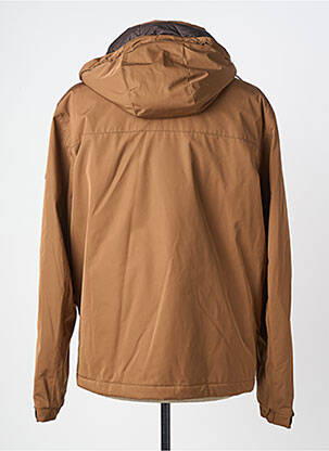 Doudoune manches longues a capuche marron DANIEL HECHTER homme