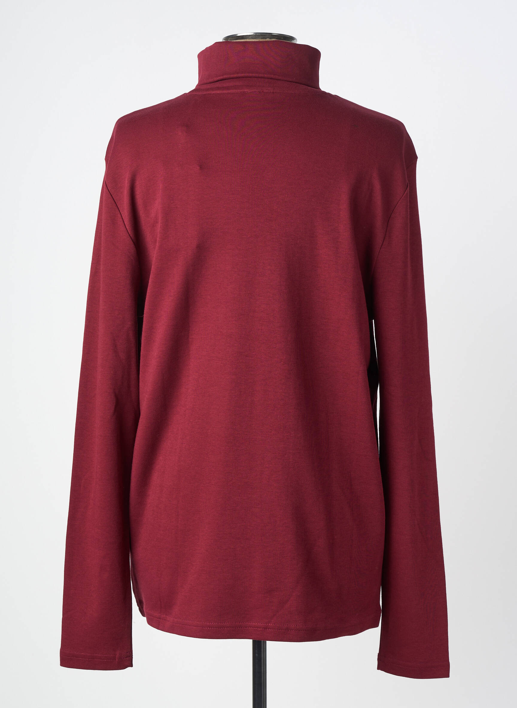 Sous-pull stretch manches longues rouge DANIEL HECHTER homme