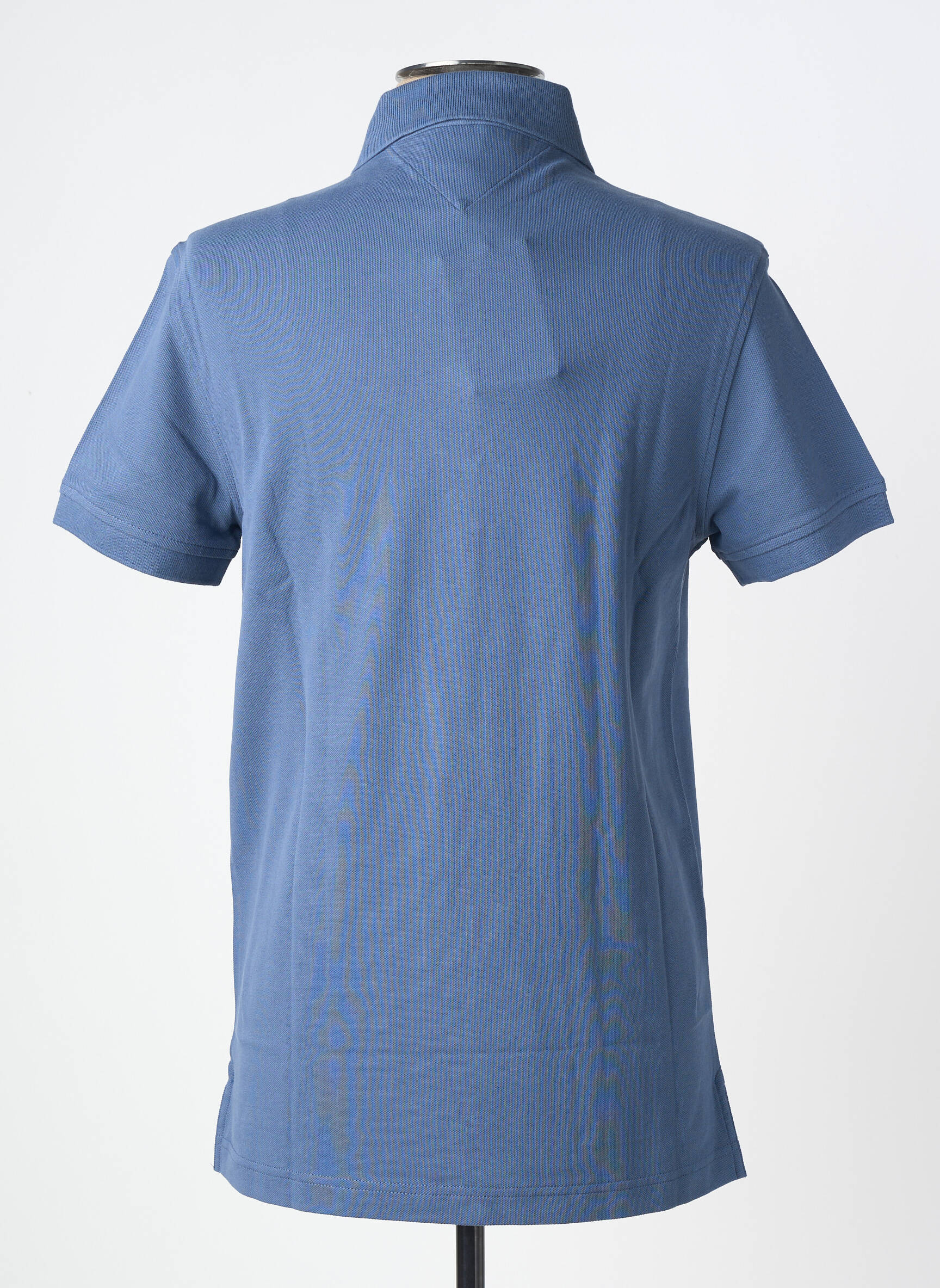 Polo stretch manches courtes bleu fonce TOMMY HILFIGER homme