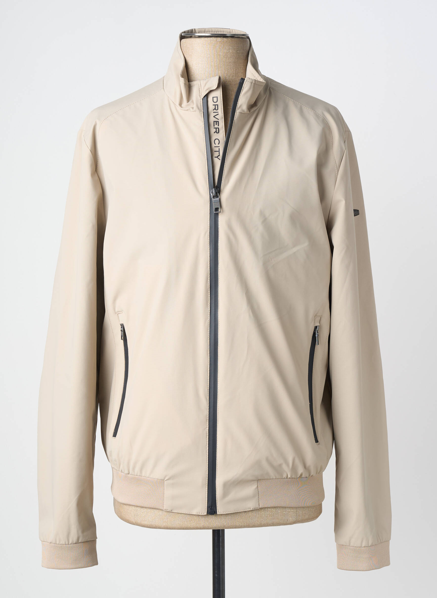 Blouson poches beige DELAHAYE homme