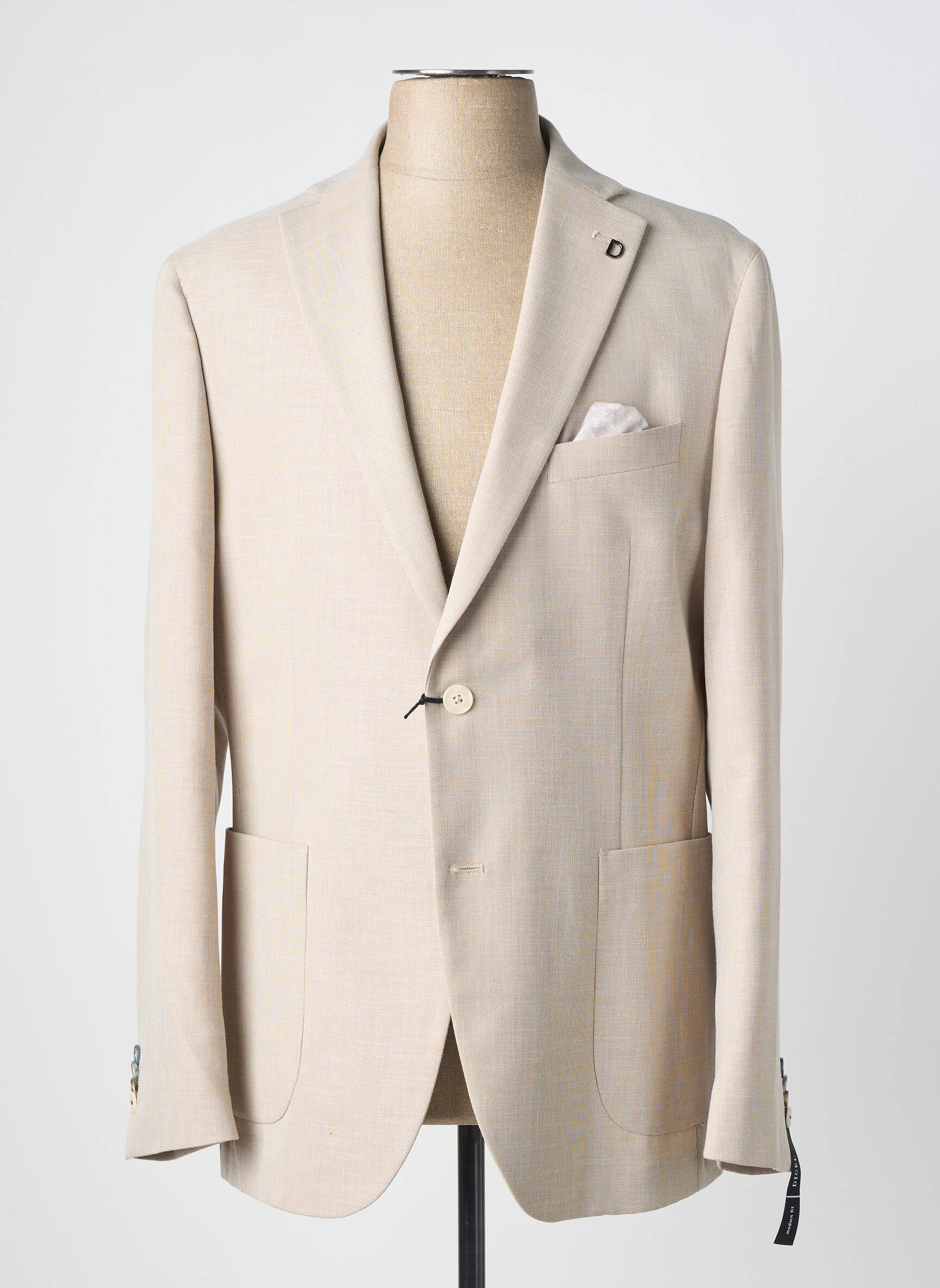 Blazer tissage chiné beige DIGEL homme
