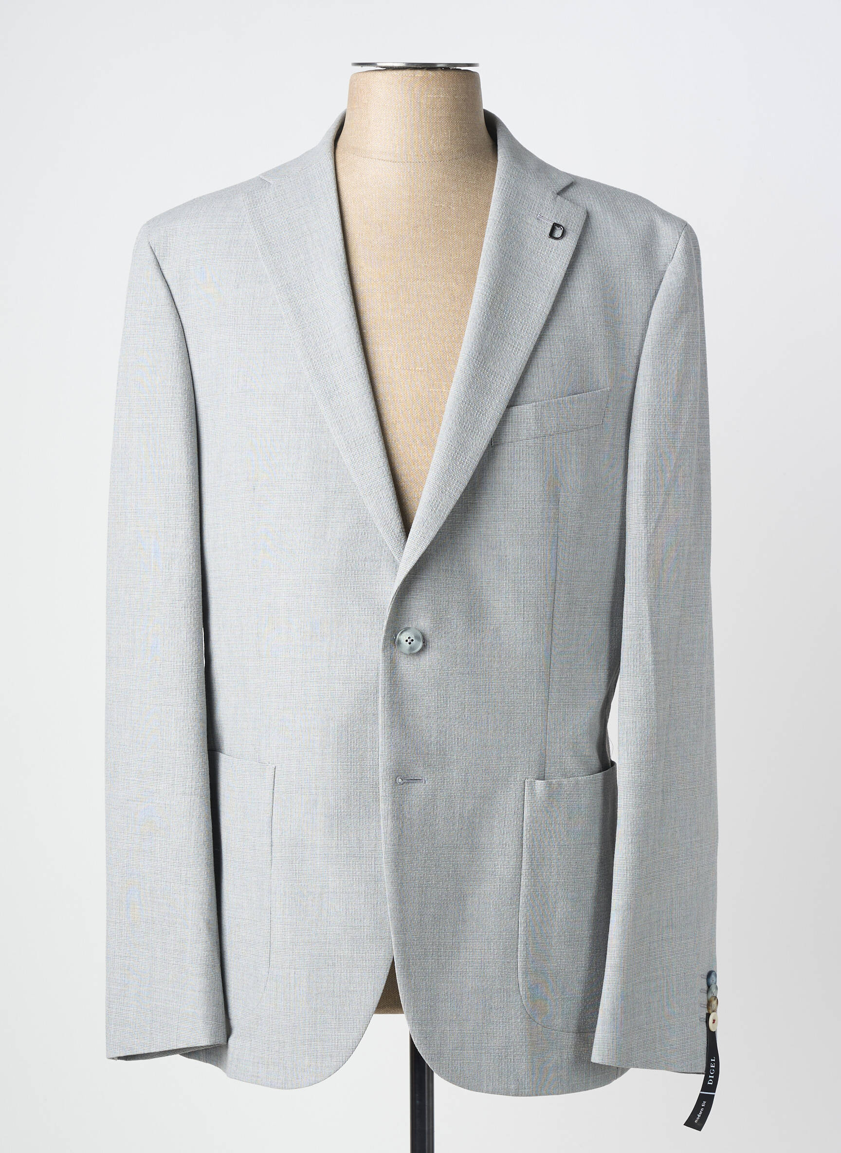 Blazer tissage chiné gris DIGEL homme