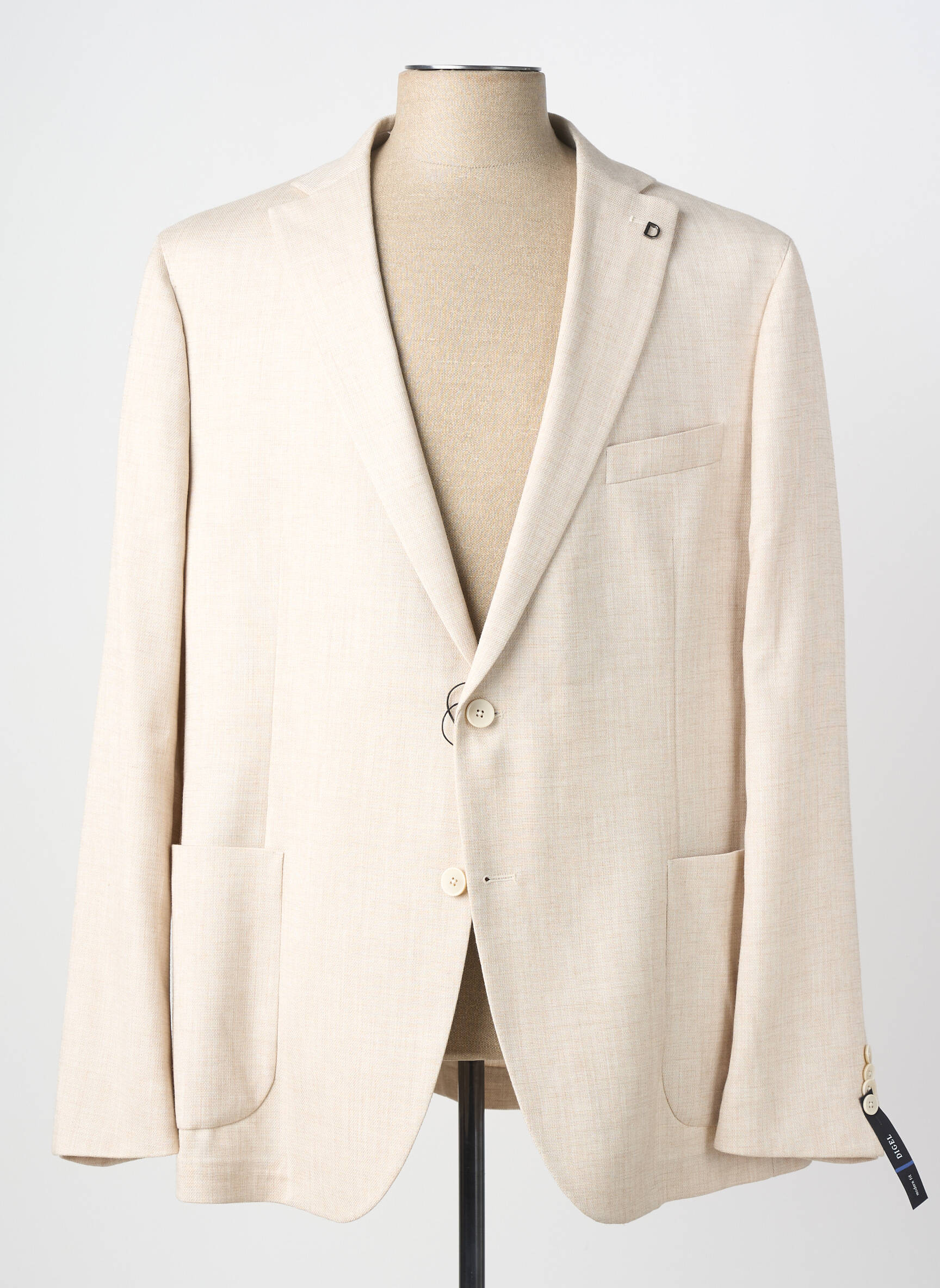 Blazer tissage chiné beige DIGEL homme